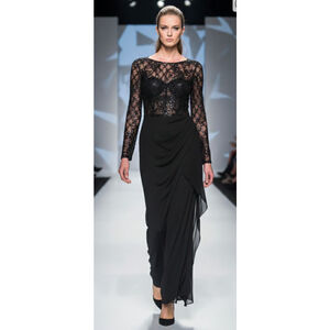 Mac Duggal Gown Dress Black Size 2